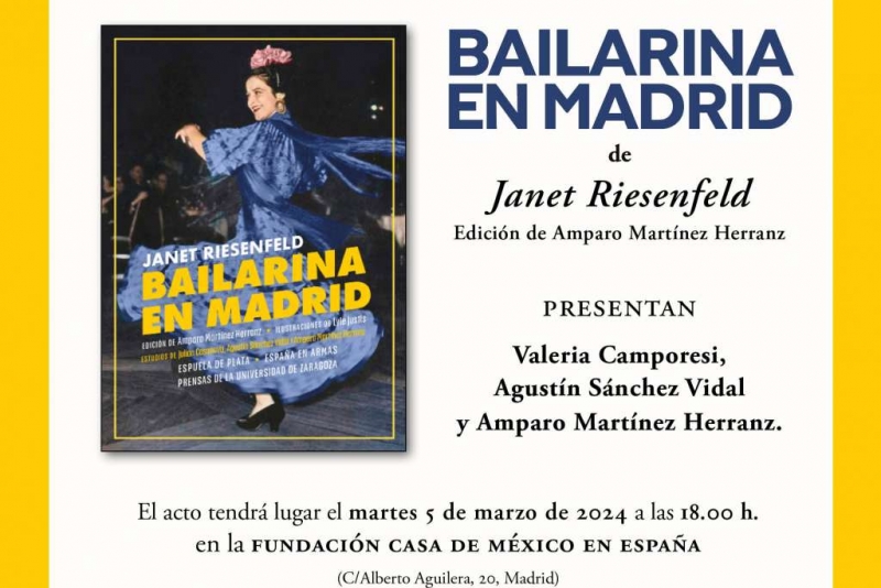 Presentación de 'Bailarina en Madrid' en Madrid.