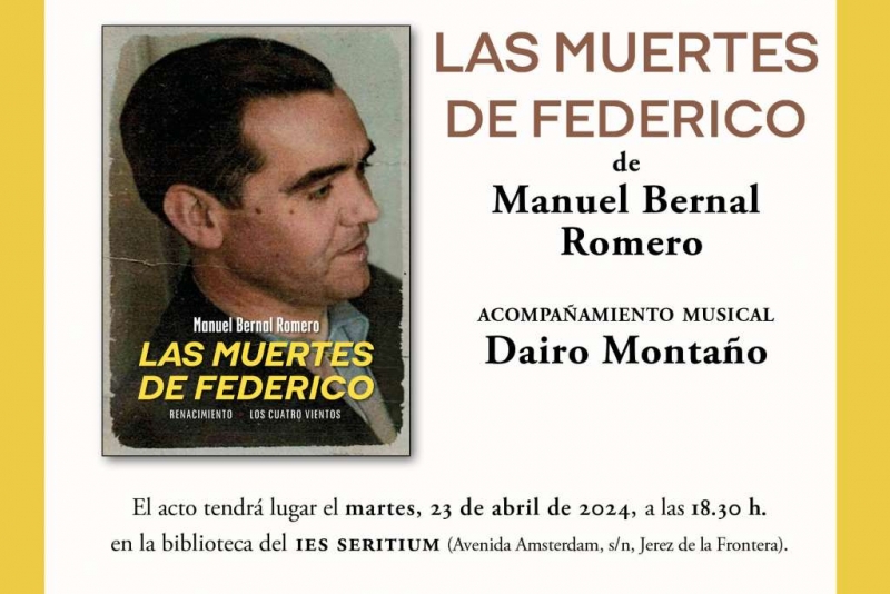 Presentación de 'Las muertes de Federico' en Jerez de la Frontera