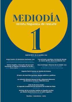Mediodía. Revista hispánica de rescate. 1 - Ebook