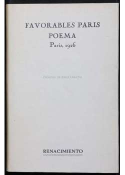 Favorables París poema - Ebook