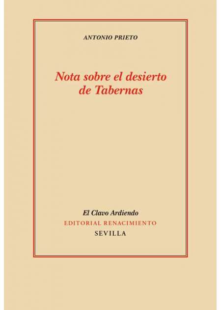 Nota sobre el desierto de Tabernas
