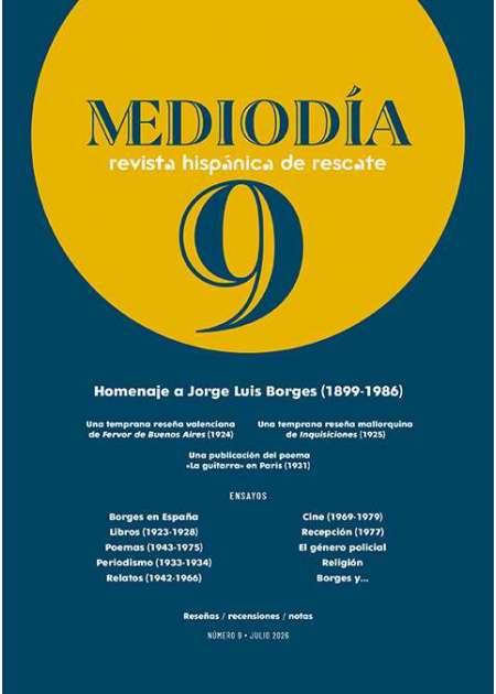 Mediodía. Revista hispánica de rescate. 9