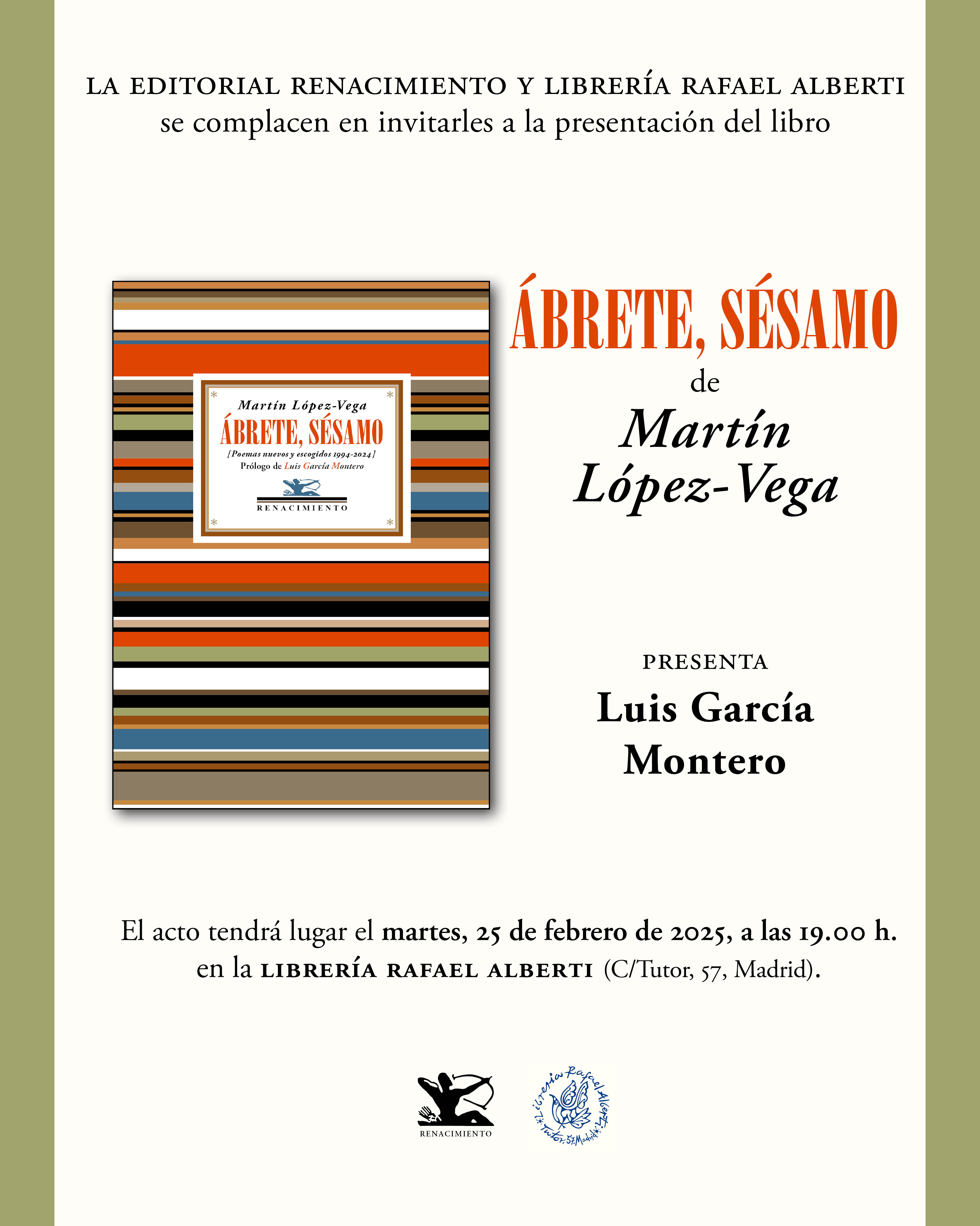 Presentación de 'Ábrete, Sésamo', en Madrid. - Editorial Renacimiento
