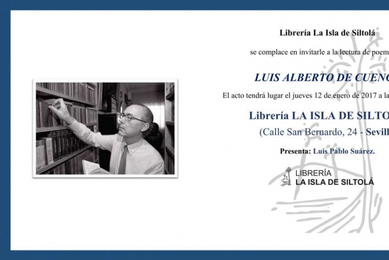 Lectura de Luis Alberto de Cuenca