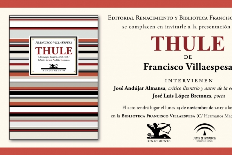 Próxima presentación: 'Thule' en Almería