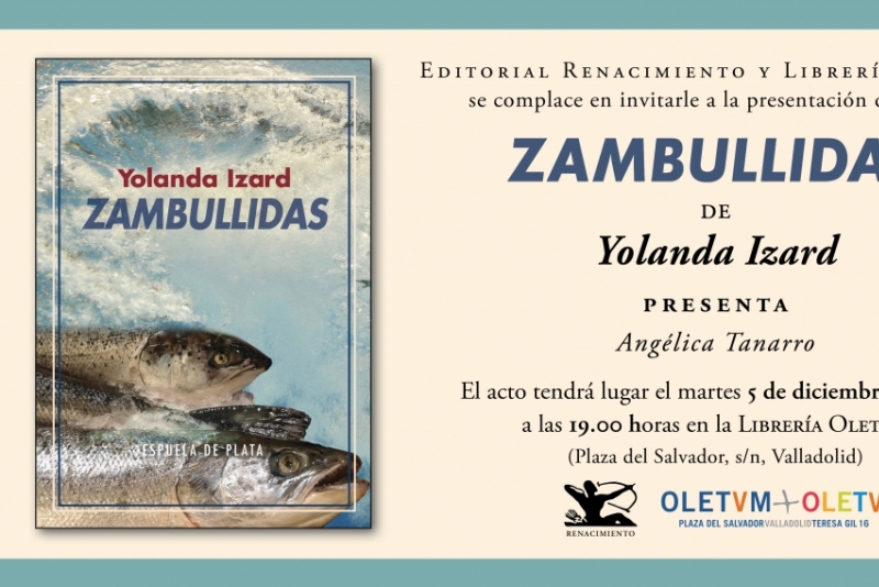 Próxima presentación: 'Zambullidas' en Valladolid