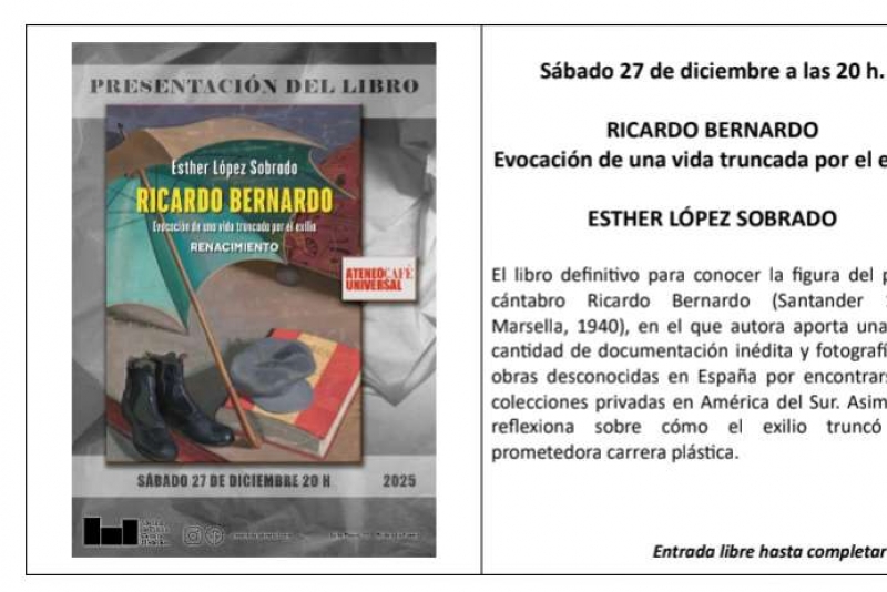 Presentaci&oacute;n de 'Ricardo Bernardo' en Medina de Pomar