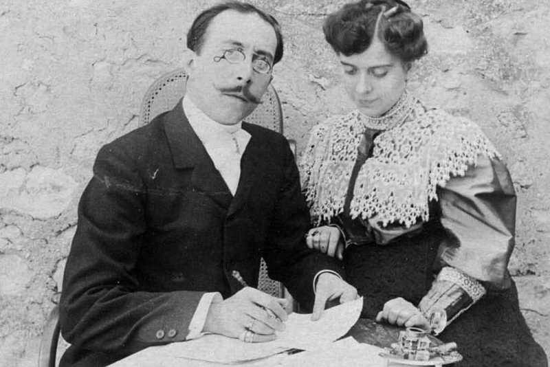 Elena Fort&uacute;n y Eusebio de Gorbea, &uacute;ltima sesi&oacute;n del ciclo Las parejas del Lyceum