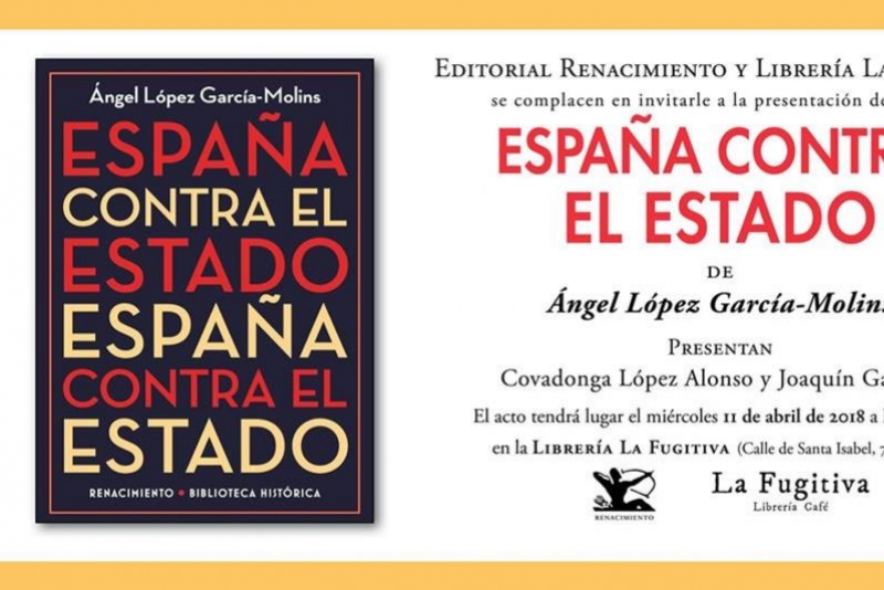 Presentación de 'España contra el estado' en Madrid