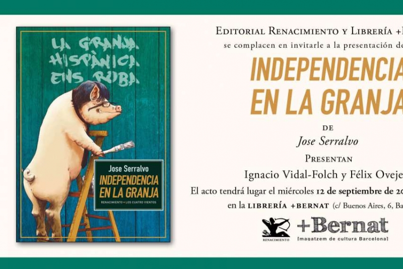 Presentación de 'independencia en la granja' en Barcelona