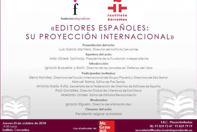 Editores españoles: su proyección internacional