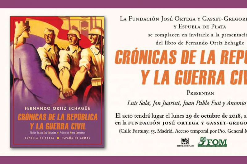 'Crónicas de la República y la Guerra Civil' en Madrid