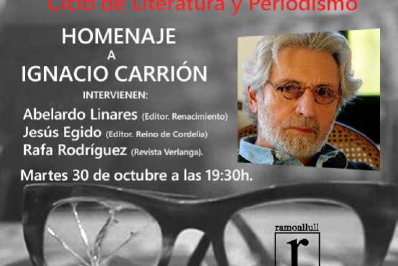 Homenaje a Ignacio Carrión en Valencia