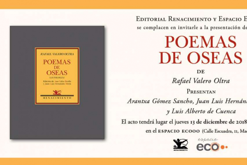 Presentación de 'Poemas de Oseas' en Madrid