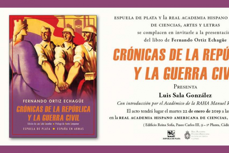 Presentación en Cádiz: Crónicas de la República y la Guerra Civil