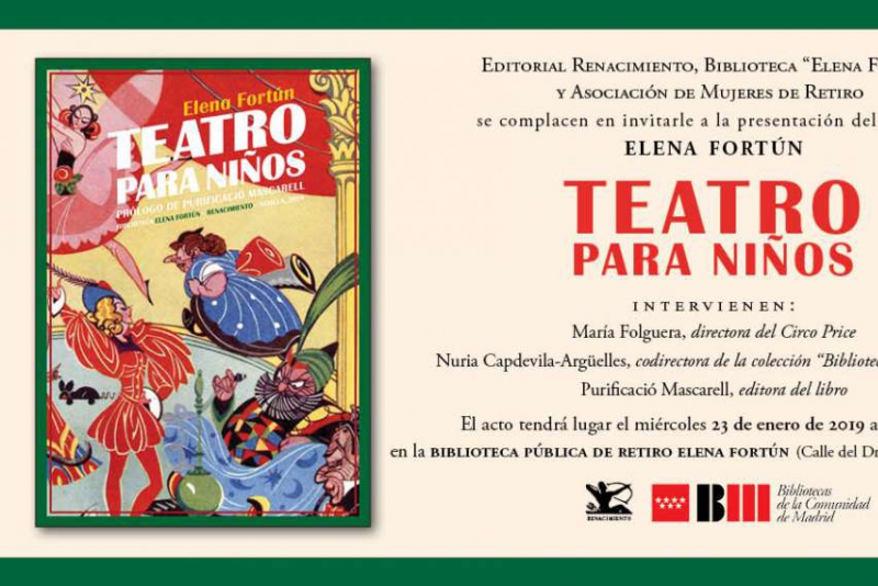 Presentación de 'Teatro para niños' en Madrid