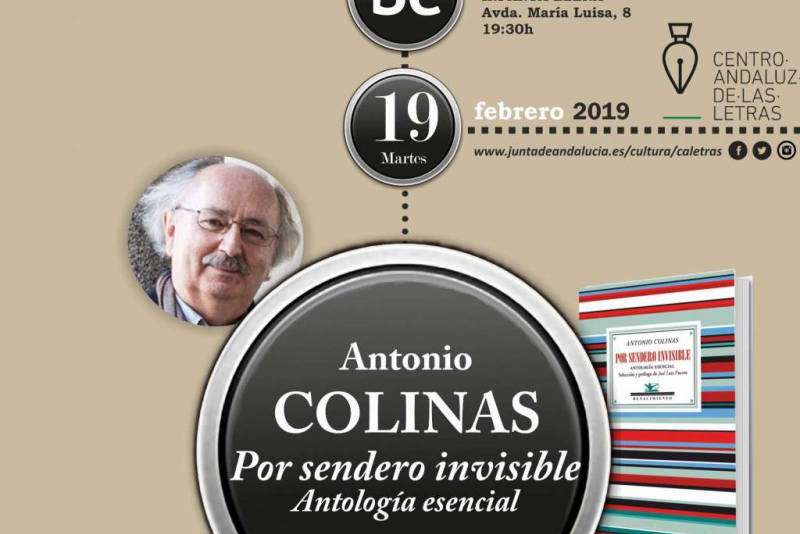 Presentación del libro 'Por sendero invisible', de Antonio Colinas, en Sevilla.