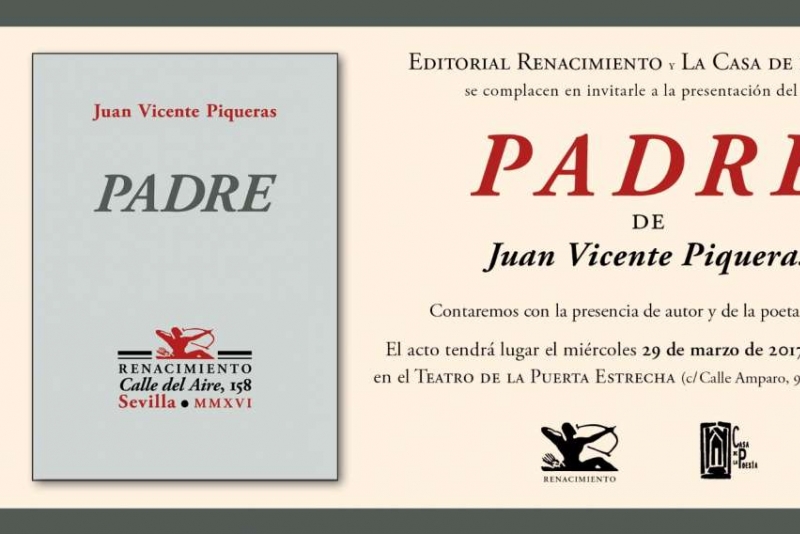 Presentación de 'Padre' de Juan Vicente Piqueras en Madrid