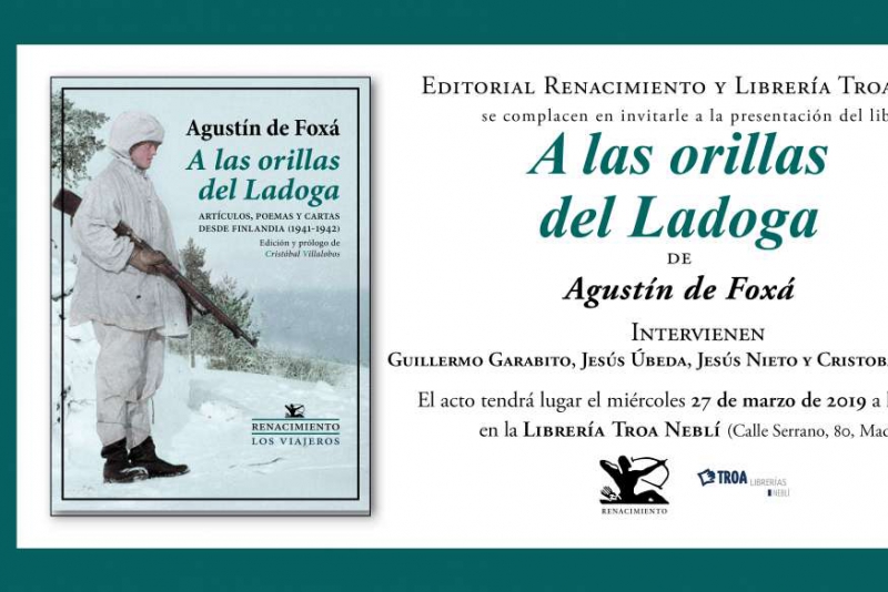 Presentación de 'A las orillas del Ladoga' en Madrid.