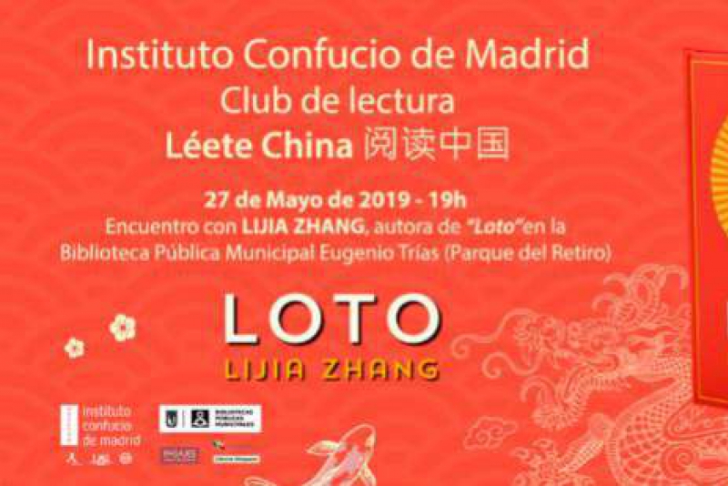 Lijia Zhang en el Instituto Confucio de Madrid.