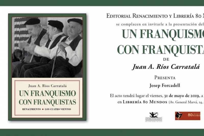 Presentación de 'Un franquismo con franquistas' en Alicante.
