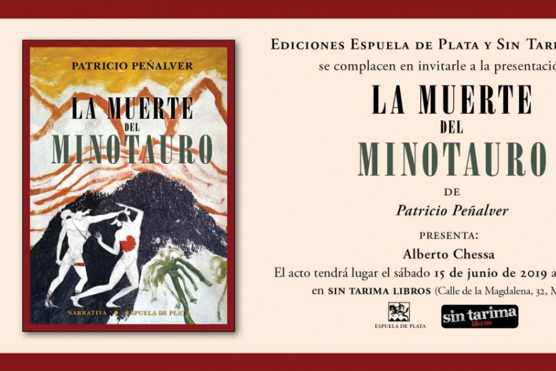 Presentación de 'La muerte del minotauro' en Madrid
