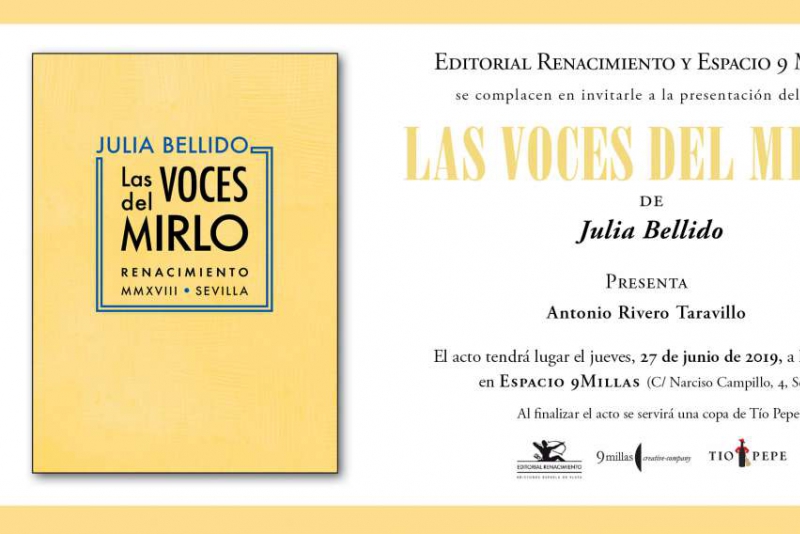 Presentación de 'Las voces del mirlo' en Sevilla