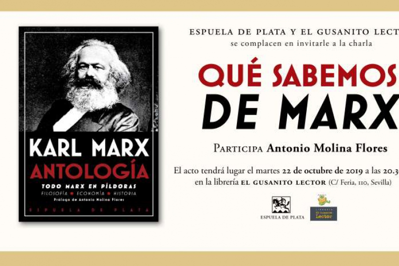Charla: 'Qué sabemos de Marx' en Sevilla