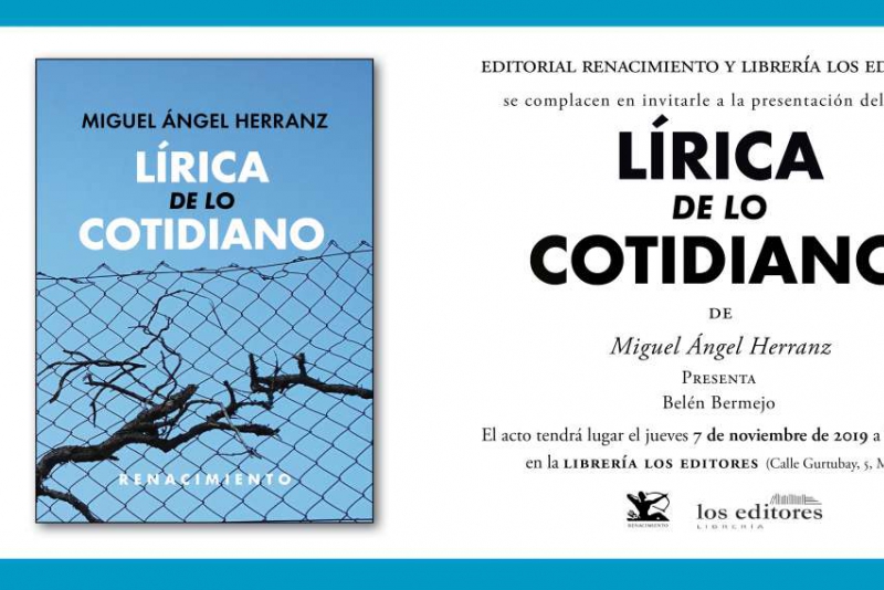 Presentación de 'Lírica de lo cotidiano' en Madrid