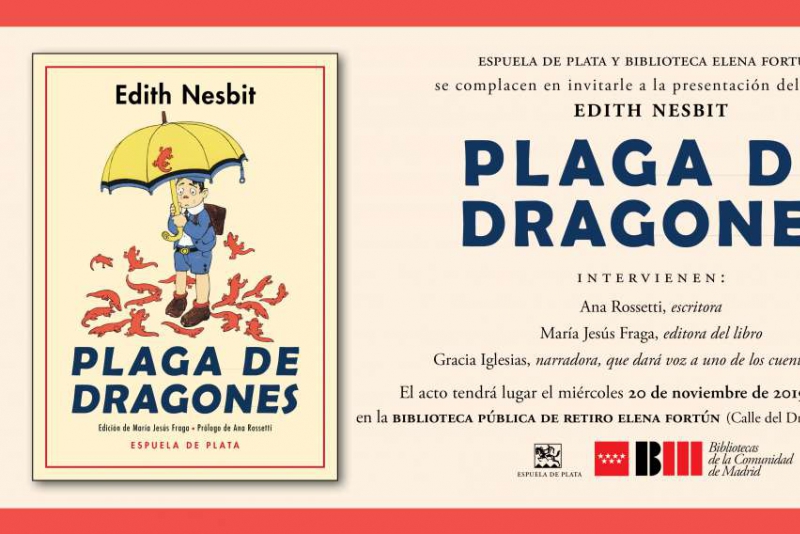 Presentación de "Plaga de dragones" en Madrid
