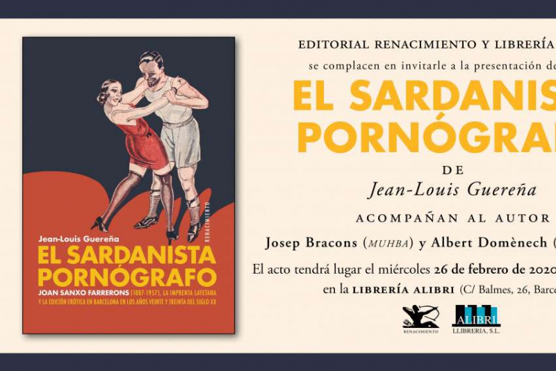 Presentación de 'El sardanista pornógrafo' en Barcelona