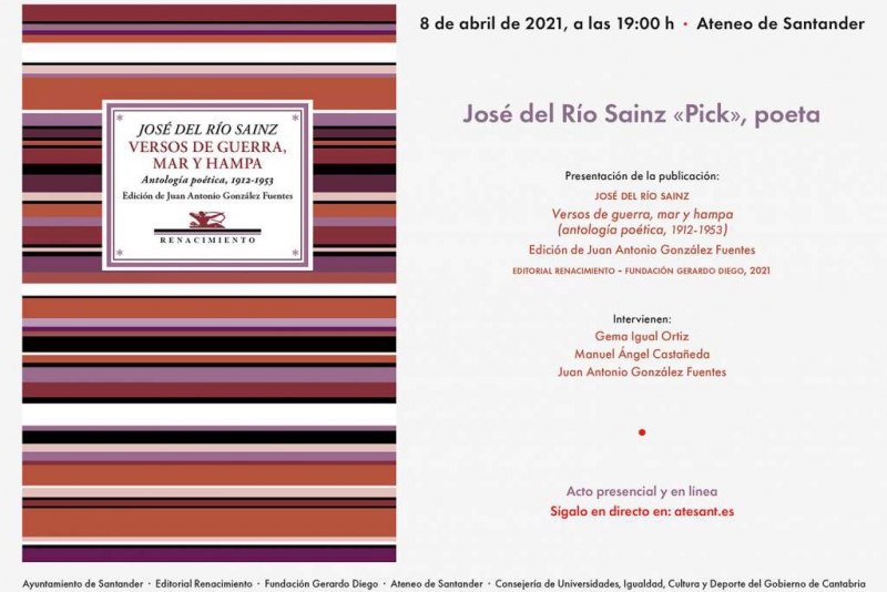 Presentación de 'Versos de guerra, mar y hampa' en Santander
