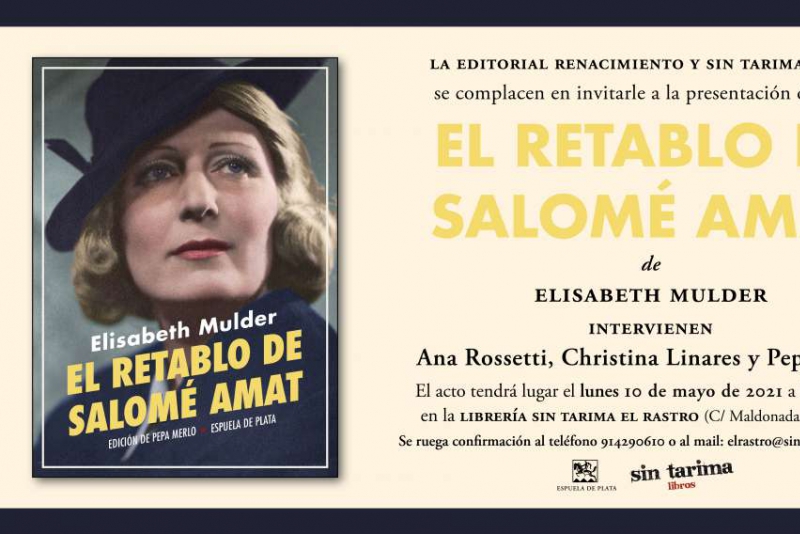 Presentación de 'El retablo de Salomé Amat' en Madrid