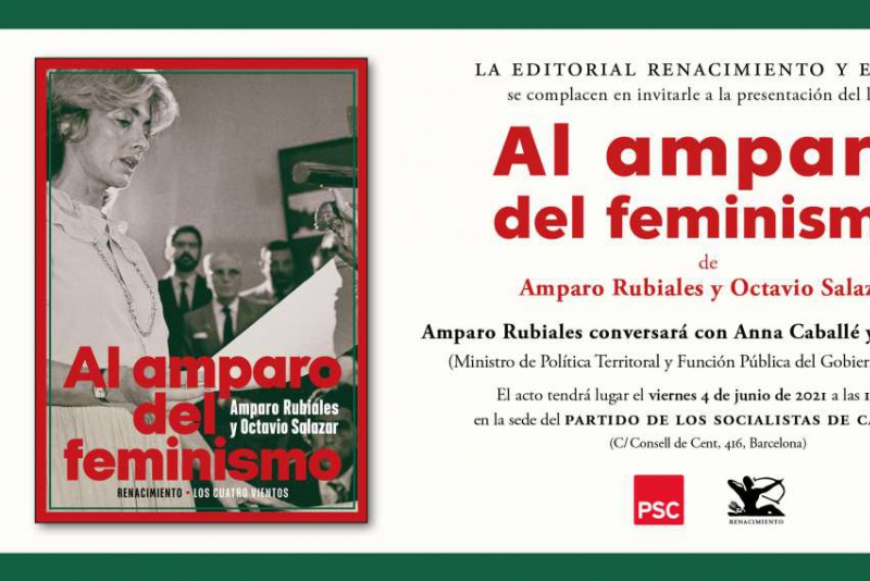 Presentación de 'Al amparo del feminismo' en Barcelona