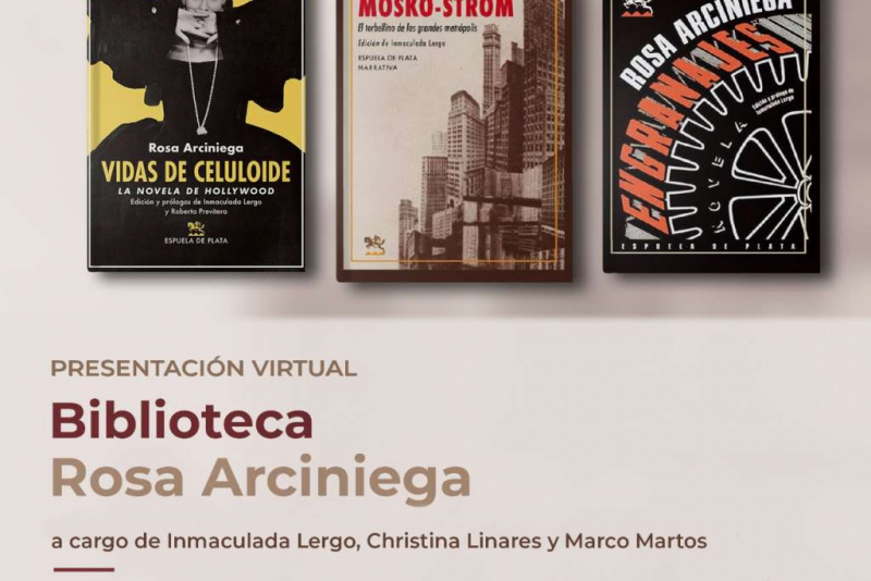 Presentación online de la Biblioteca Rosa Arciniega