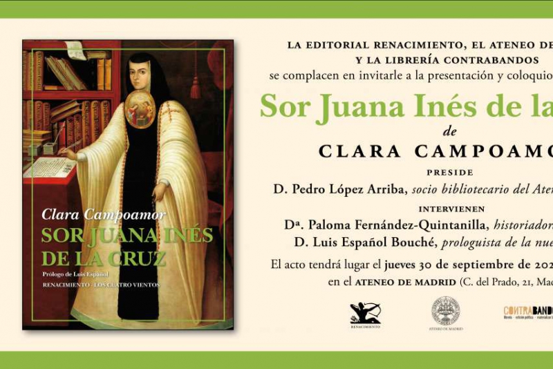 Presentación de 'Sor Juana Inés de la Cruz' en Madrid