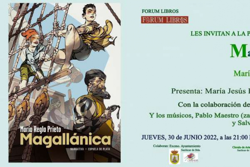 Presentación de 'Magallánica' en Sanlúcar de Barrameda