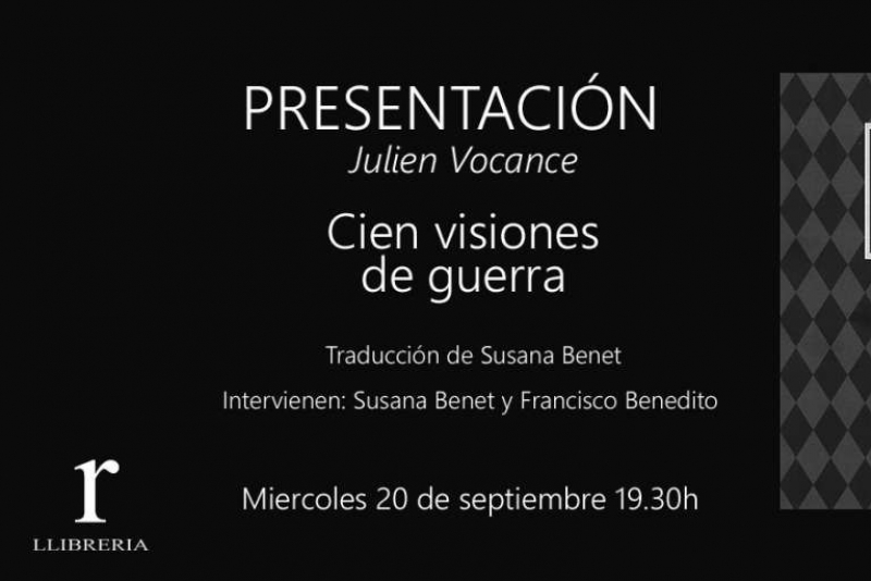Presentación: 'Cien visiones de guerra' en Valencia