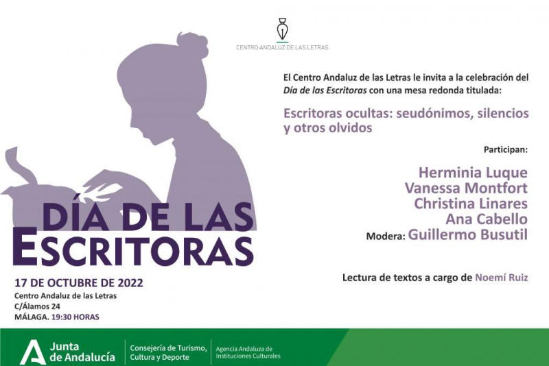 `Escritoras ocultas: seudónimos, silencios y otros olvidos´ en Málaga