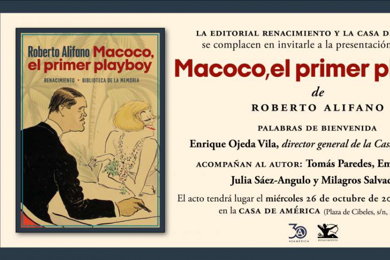 Presentación de 'Macoco', el primer playboy, en Madrid