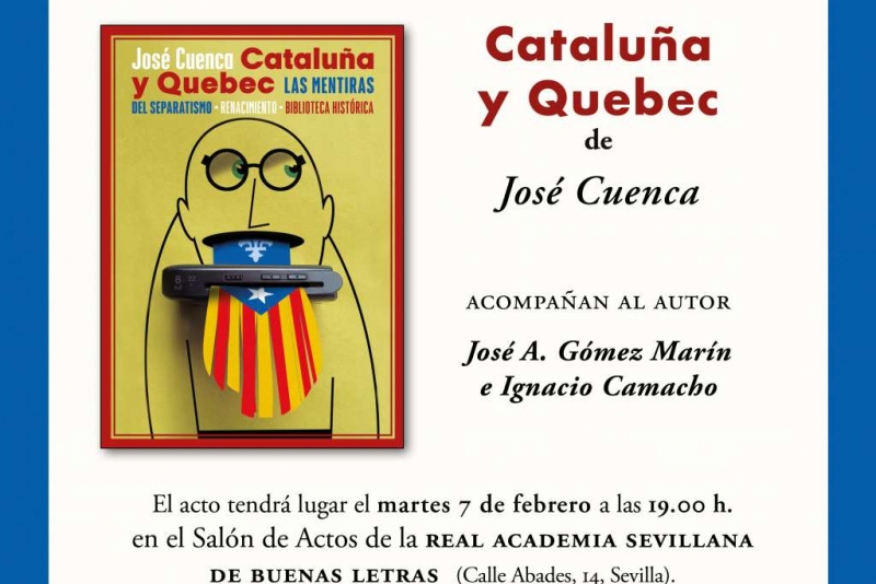 Presentación de 'Cataluña y Quebec' en Sevilla
