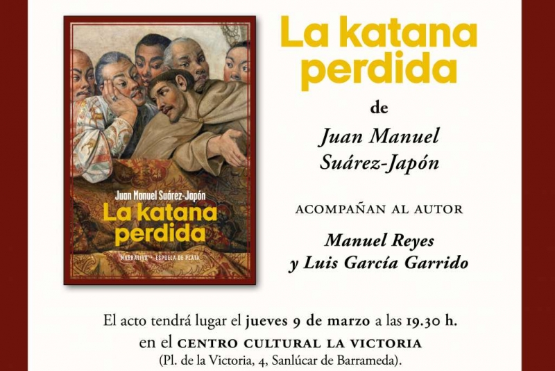 Presentación de 'La katana perdida' en Sanlúcar de Barrameda