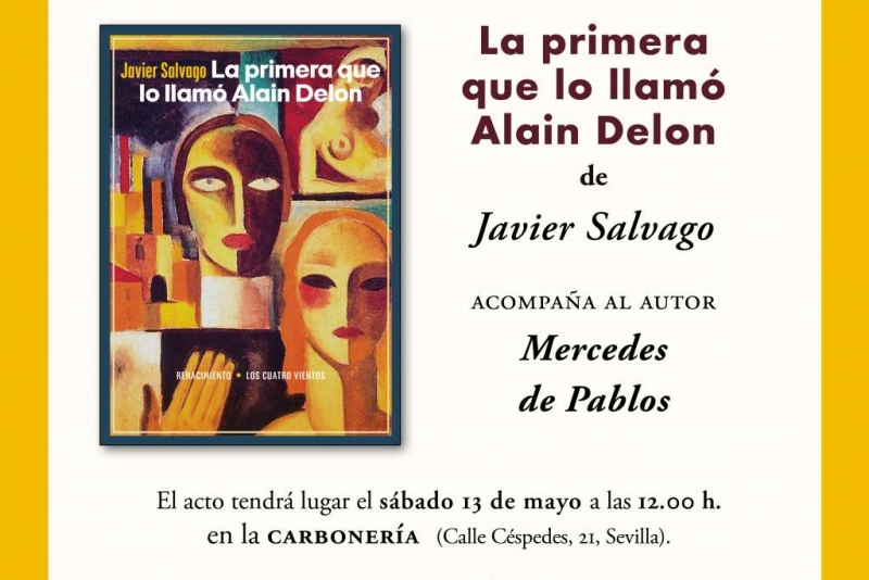 Presentación de 'La primera que lo llamó Alain Delon' en Sevilla