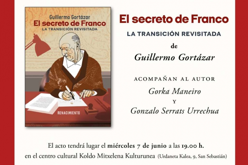 Presentación 'El secreto de Franco' en San Sebastián