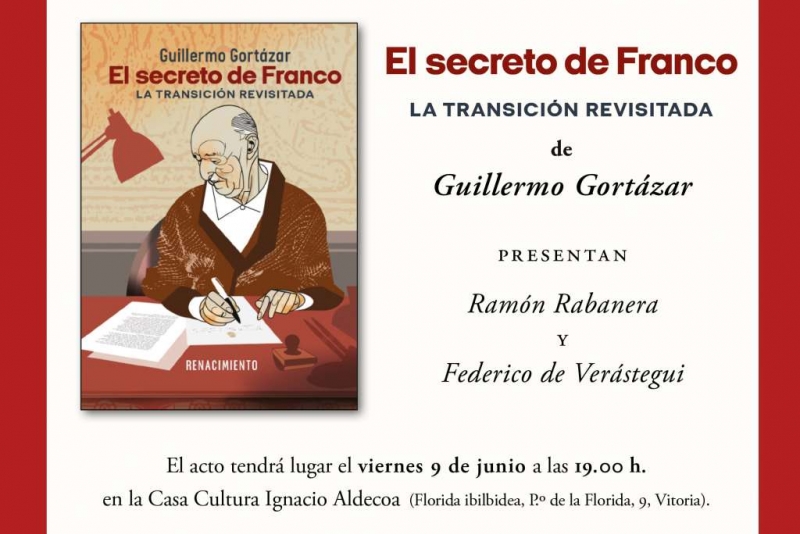 Presentación 'El secreto de Franco' en Vitoria
