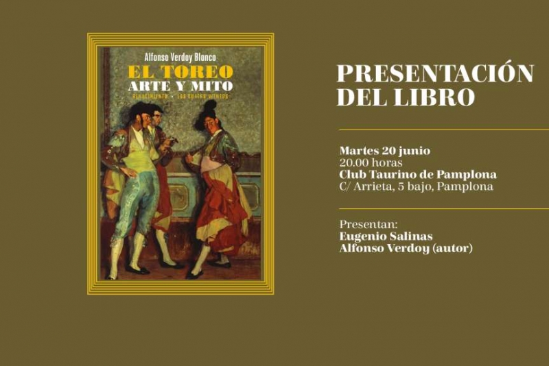 Presentación de 'El toreo. Arte y mito' en Pamplona