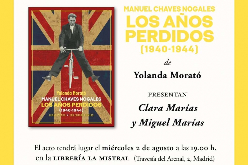 Presentación de 'Manuel Chaves Nogales. Los años perdidos' en Madrid