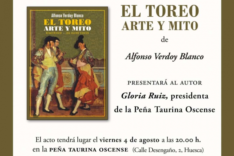 Presentación de 'El toreo. Arte y mito' en Huesca