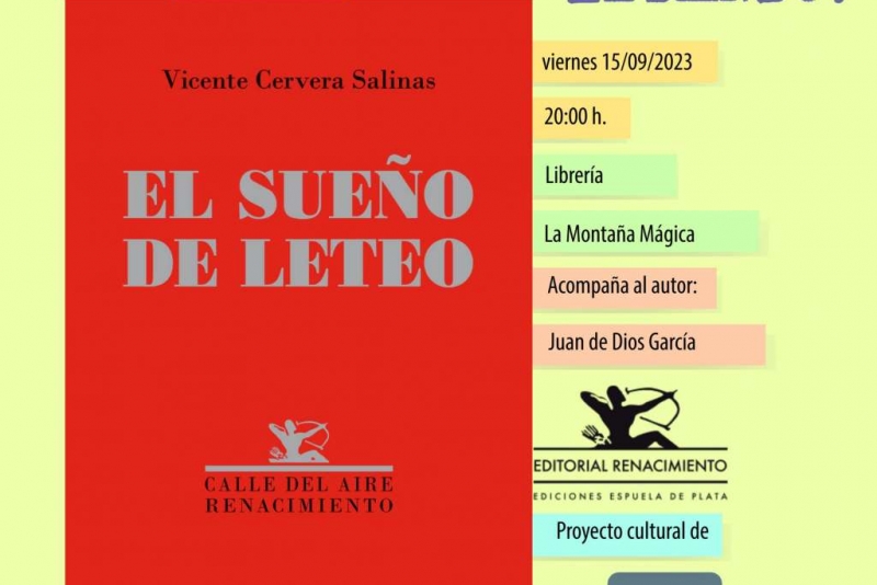 Presentación de 'El sueño de Leteo' en Cartagena.