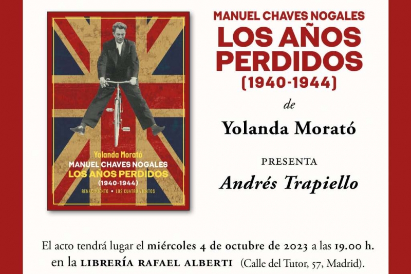 Presentación de 'Manuel Chaves Nogales. Los años perdidos' en Madrid